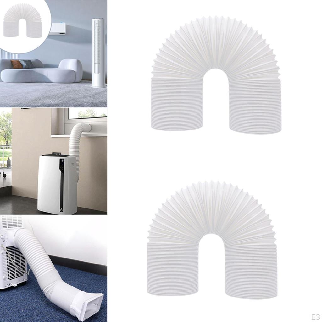 Portable Air Conditioner Hose Exhaust 59inch Length Easy Installation Universal