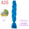 MISS WIG Ombre Oversized Hazelnut Hair 24" 100g Synthetic Crochet Braid Hair Extension Fiber