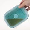 Collapsible Silicone Food Container, Portable Bento Lunch Box, Microwave Food Storage Containers for Home and Outdoor Use