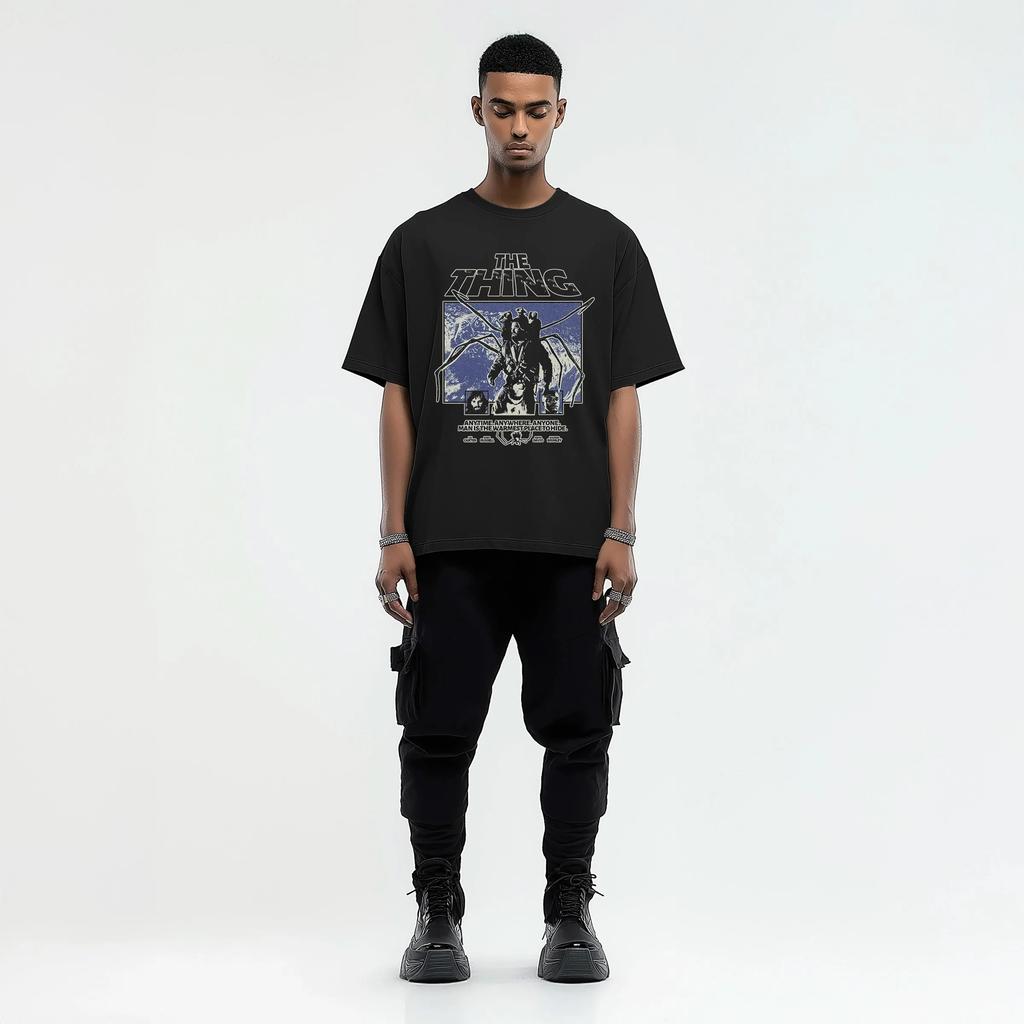 The Thing Vintage Horror Movie Graphic Tee Unisex Retro Shirt Casual Streetwear Horror Gift Comfort Colors