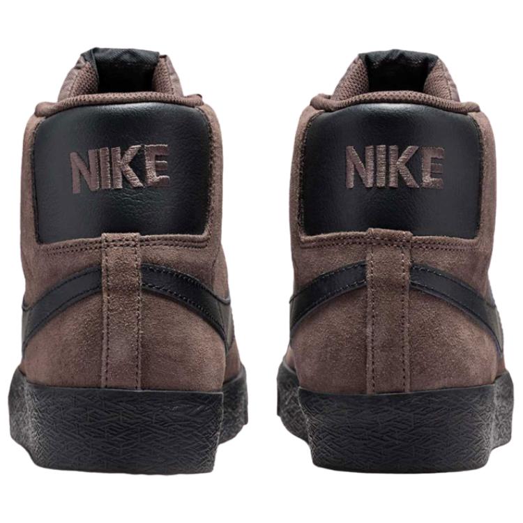 Nike Кеды унисекс Zoom Blazer Mid SB коричневые черные FD0731-201