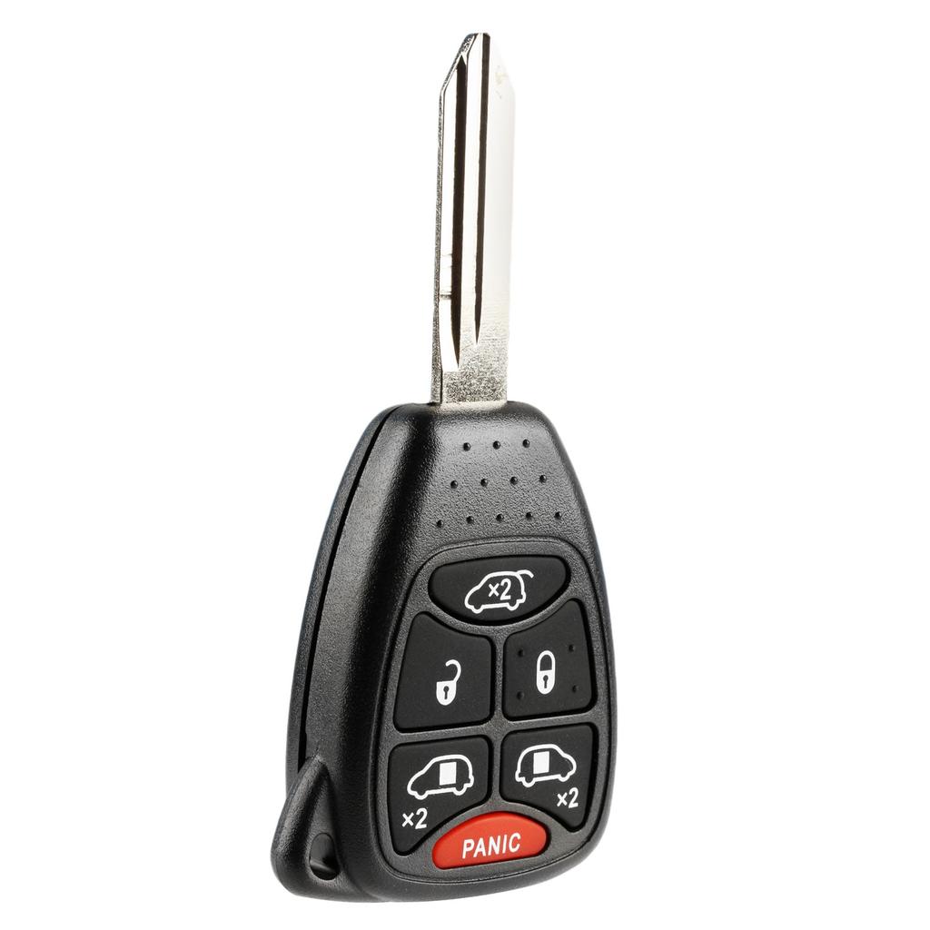 REMOTE KEY SHELL REMPLACEMENT 6 Button for Dodge Caravan, Grand Caravan / Chrysler Town & Country