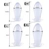 Orirya Anal Plug Anal Development Soft TPE Transparent Egg Shape Anal Goods Anal Stopper For Women Adult Goods For Men Anal Plug SM Goods Anal Plug