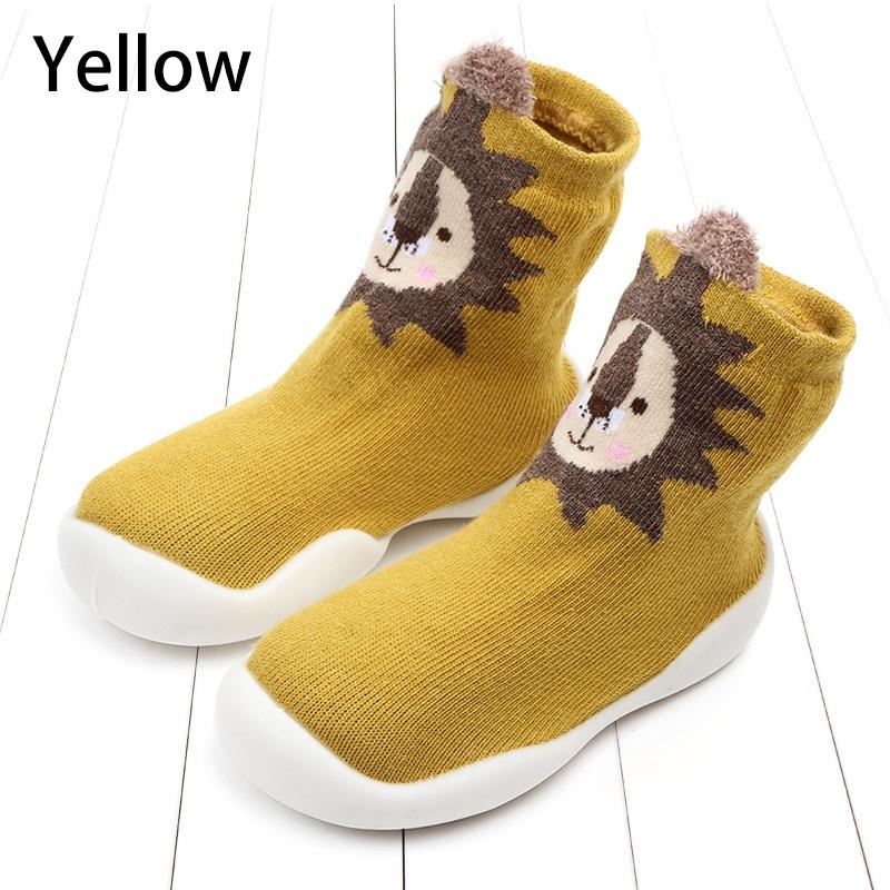 Baby Toddler Shoes Baby Shoes Non-slip Fox Tiger Thickening Shoes Sock Floor Shoes Foot Socks Animal Style