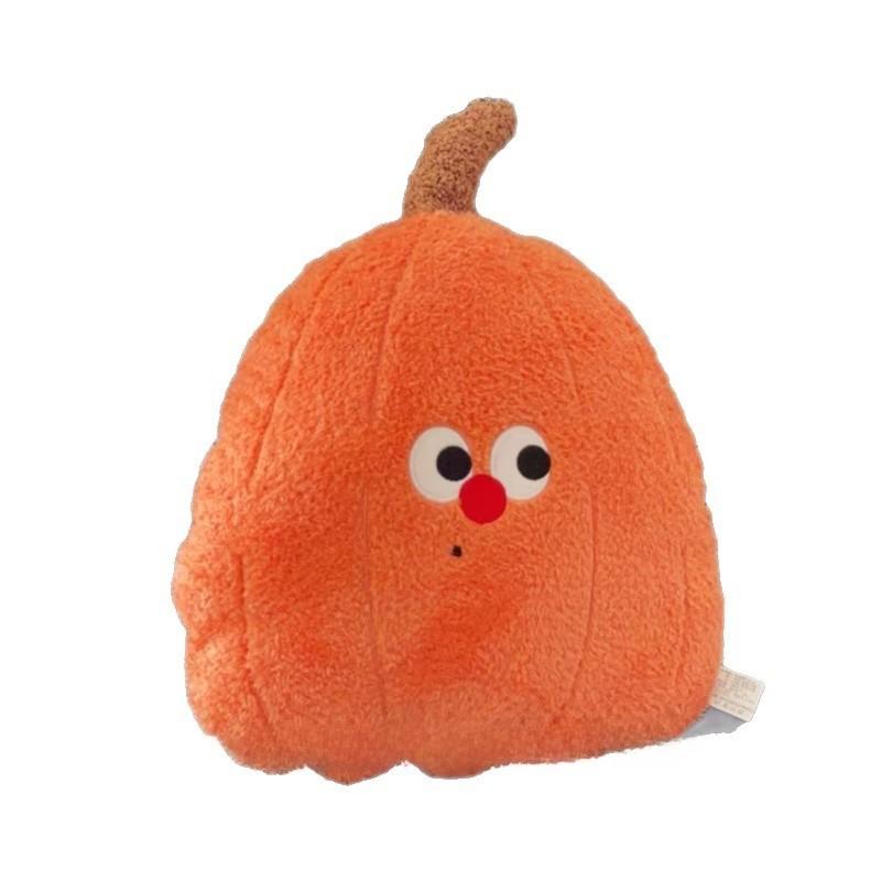 Soft Pumpkin Cartoon Plush For Sofa Bed Office Car Lumbar Cushion And Rest