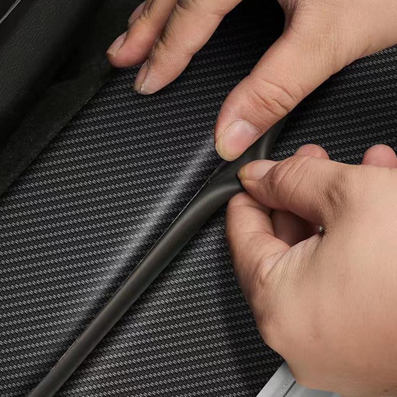 Для Genesis G70 G80 G90 GV60 GV70 GV80 карбоновые наклейки на порог автомобиля, декоративные наклейки, автоаксессуары