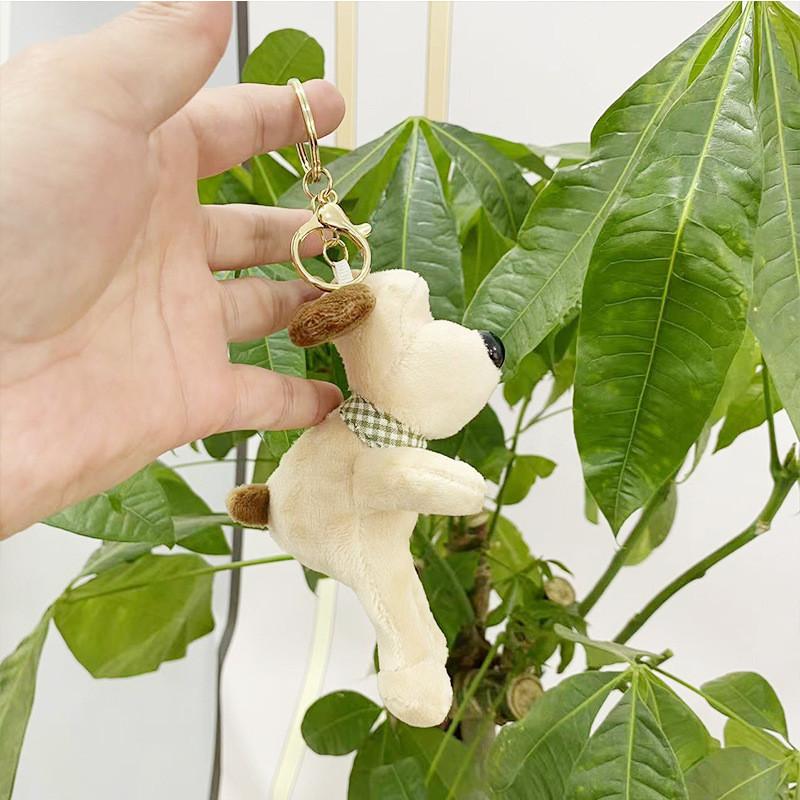 And Colorful Stylish Plush Dog Keychain Doll Ideal For Birthday Party Favors