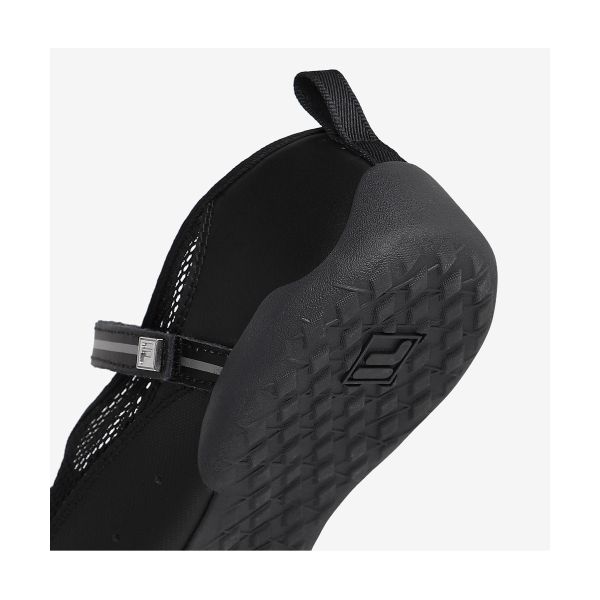 FILA Glio Synthetic Leather Comfortable Versatile Thick Sole Mary Jane Shoes Women shoes Black 1100FS261SN03X001001