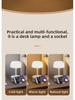 Многофункциональная настольная лампа с USB, ночником и местом для хранения вещей