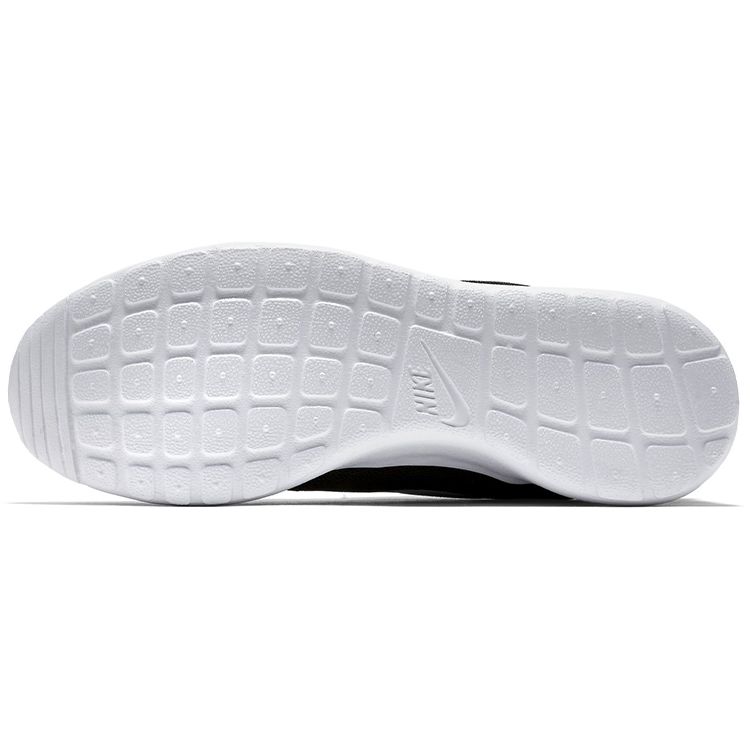 Nike Roshe One Удобная спортивная ткань Амортизация Нескользящие Износостойкие Дышащие Низкие кроссовки для бега Мужские кроссовки Черный Серебристый 718552-012