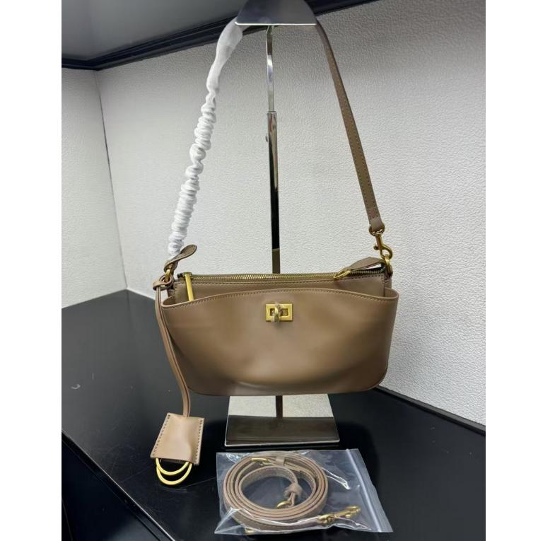 2025 Новая женская сумка из натуральной кожи Nappa Leather Underarm Bag + Rodeo Small Large Capacity Casual Women Bag Cross Border