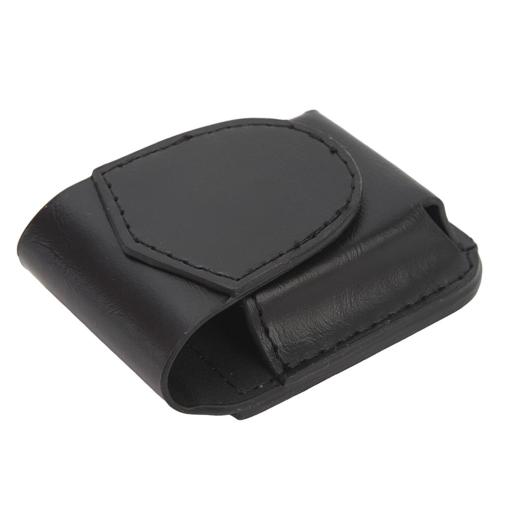 Чехол для зажигалки с поясным ремнем Держатель из ПУ Противоударный Мягкая подкладка Магнитная застежка Поясной чехол для зажигалки для улицы