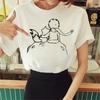 T Shirt Anime Women's T-shirt Short Sleeve The Little Prince Tee Women Harajuku Tshirt Girl Clothing