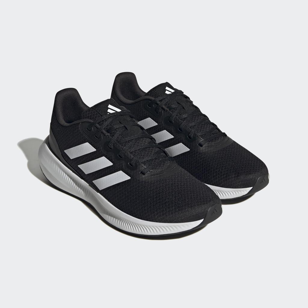 Кроссовки для бега Core Runner RUNFALCON LSI57 Core Black cm [Adidas] 3.0 Мужские черные/Обувь белая/Core (HQ3790) 27,0