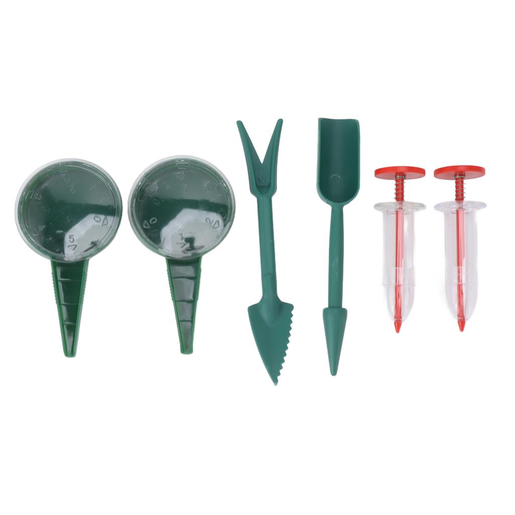 6 Piece Set Mini Sowing Seed Dispenser Portable Handheld Seed Spreader Tool for Carrot Lettuce