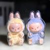 1Pc Protective Acrylic Storage Case For Plush Dolls Display Bag for Korea Kpop Exo Labubu V2 Sitting Party No Doll