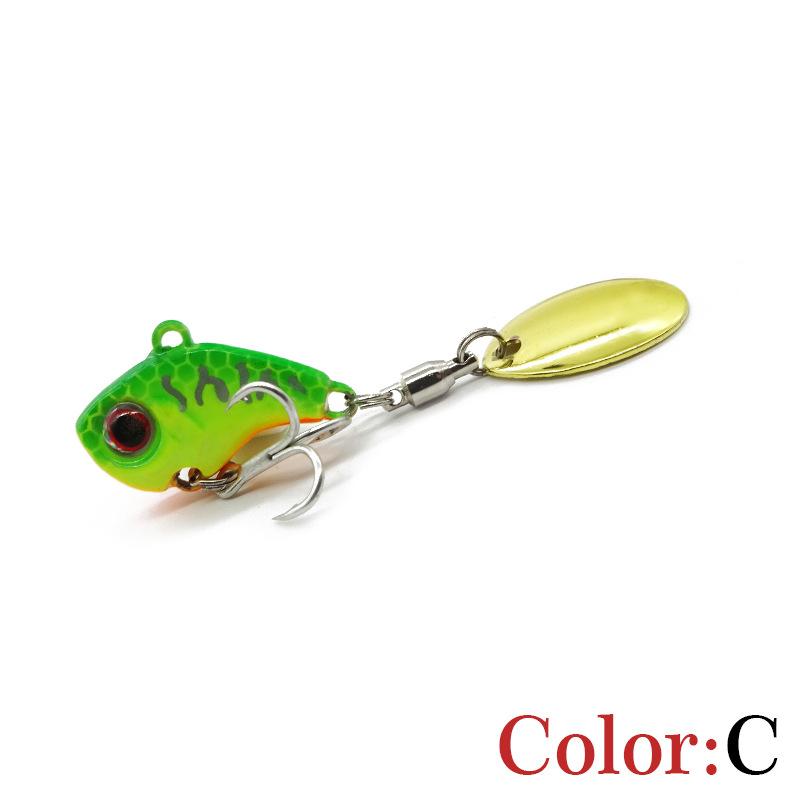 1 шт. вращающаяся металлическая вибрационная приманка VIB, спиннер, ложка, рыболовные приманки 13 г, 16 г, 20 г, приманки для форели, зимняя рыбалка, жесткие приманки, снасти Pesca