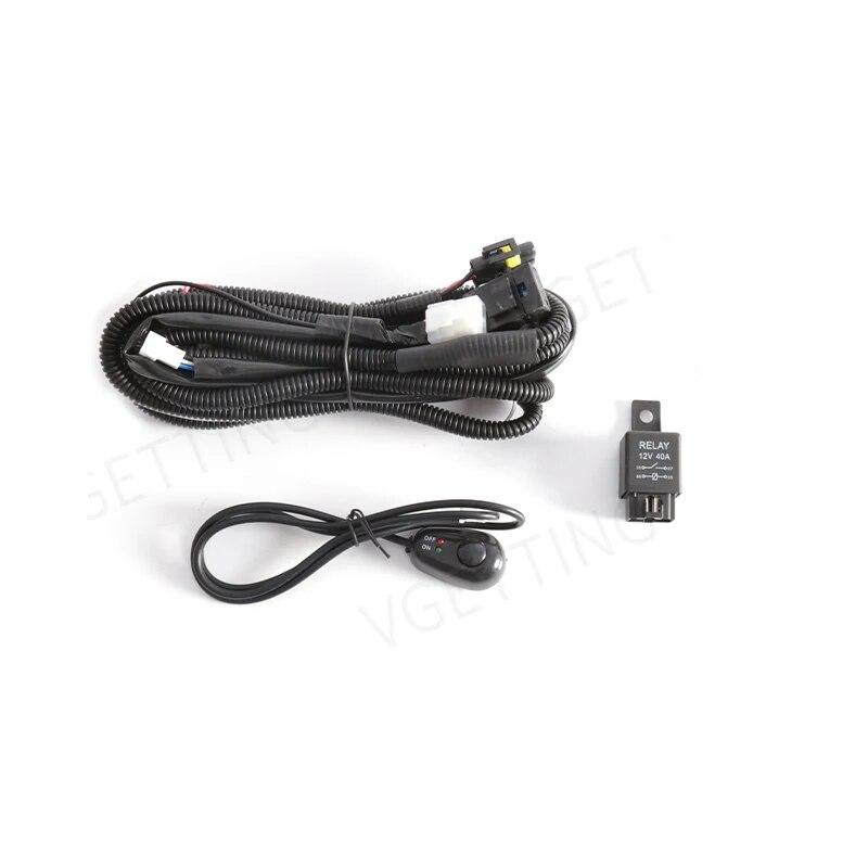 Для Chevrolet Cruze Chevy 2009 2010 2011 2012 2013 2014 светодиодные противотуманные фары чехлы для ламп рамка решетка жгут проводов комплект 12 В