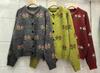 Korean Retro Floral Crochet Loose Fit Cardigan Sweater