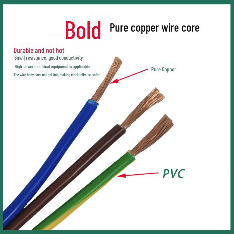 CE & VDE Certified EU Power Cord with Pure Copper Plug