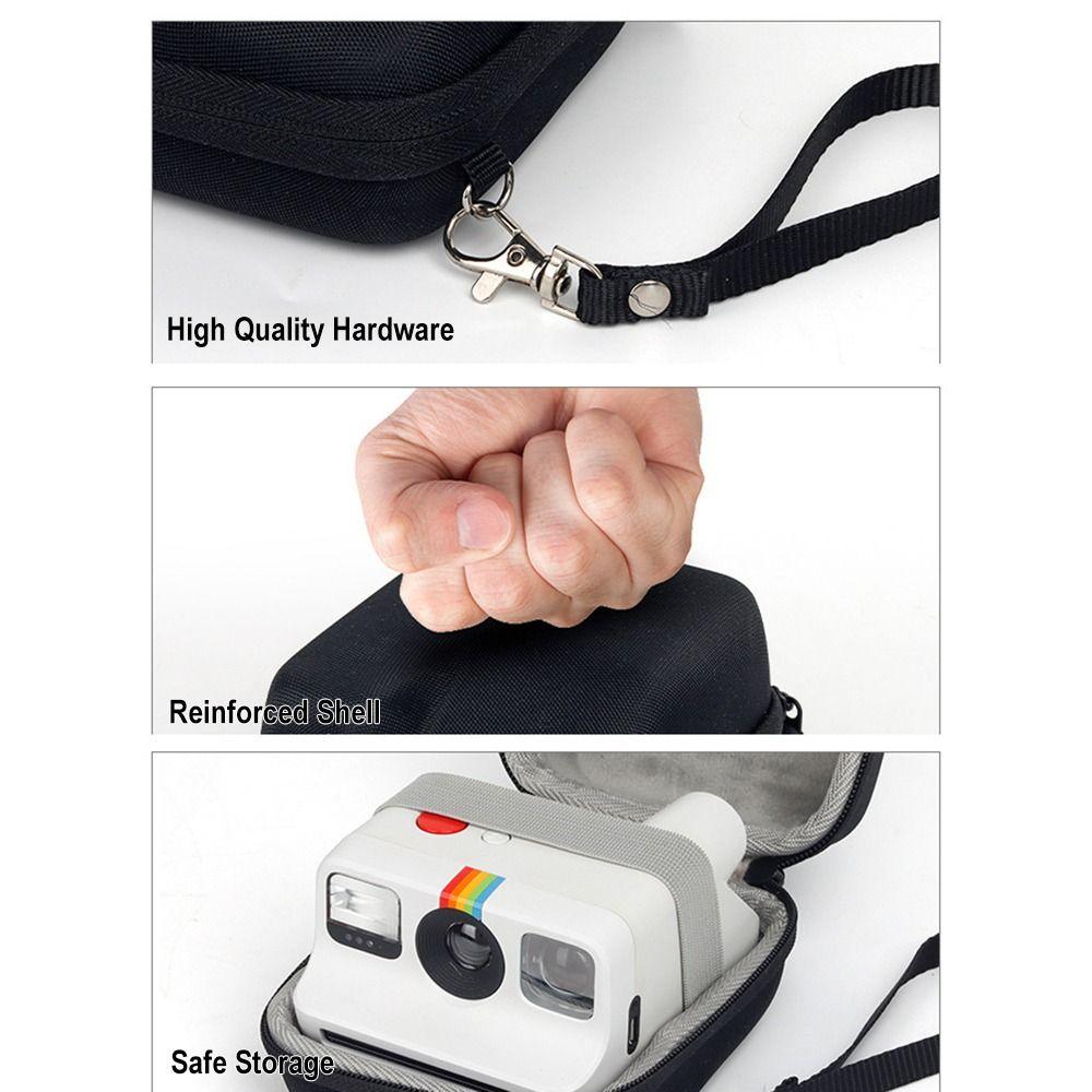 Shockproof Carrying Case Hard Protective Cover Instant Camera Storage Bag for Polaroid Go Travel