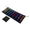 Dreld Chakra Tuning Fork Set Solfeggio Tuning Fork Set DNA Repair Healing Sound Therapy Tool with 8 Tuning Forks 2 Silicone Hammers Balancing and