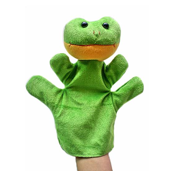 Animal Hand Puppet Super Soft Tear-Resistant Flannel Hand Puppet Storytelling Preschool Role Play Toy for Home