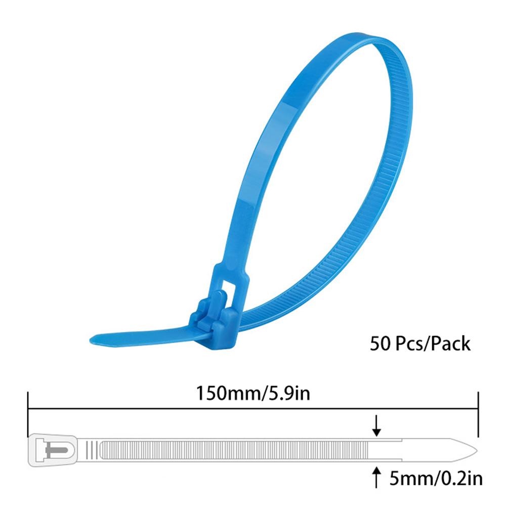 Нейлоновые многоразовые кабельные стяжки-молнии, разъемные, фиксированные, цвет черный, белый, разборка может ослабнуть, кабельные стяжки Slipknot, кабельные стяжки