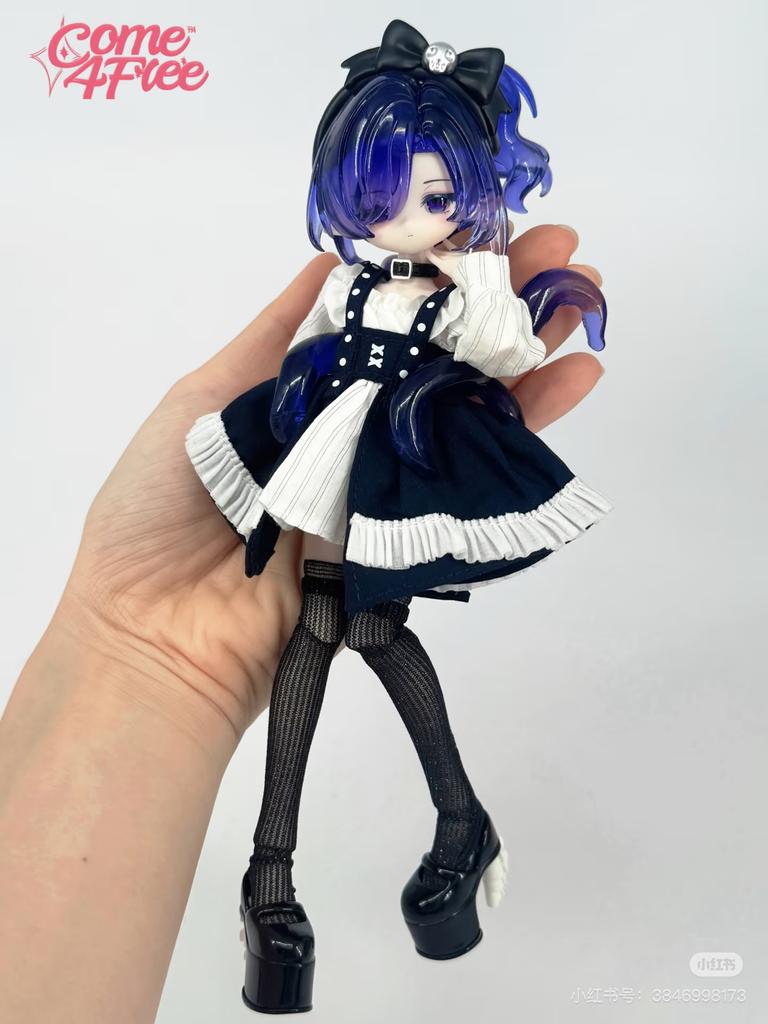 Genuine Come4free Minty V2 Ocean Gem Series 1/8 Bjd Blind Box Kawaii Movable Doll Action Figure Ornament Collection Model Gift