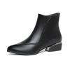Boots for Women 2024 New Simple and Versatile Pointed-toe Women's Boots Comfortable Low-heeled Commuting Ladies Shoes