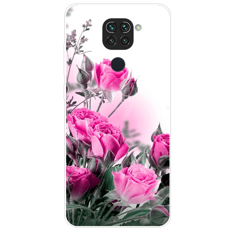 Чехол для телефона Xiaomi Redmi Note 9 Чехол 6.53;' Мягкий силиконовый чехол-накладка из ТПУ для Xiaomi Redmi Note 9, чехол-накладка Fundas Para