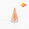 3D Printed Spiral Cone Toy Impossible Pyramid Passthrough Sculpture Pass Through Pyramid Toy Mini Vortex Thread Illusion