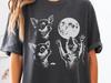 Chihuahua T-Shirt, Howling Chihuahuas and Moon Graphic, Funny Dog Lover Gift, Night Sky Art Shirt, Unisex Pet Tee