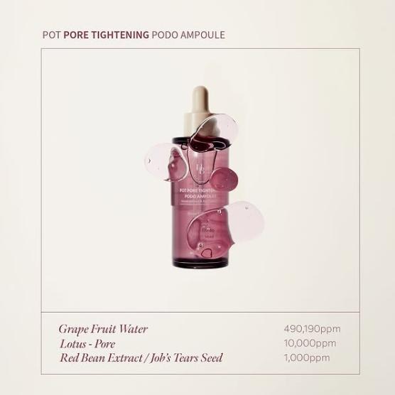 HEVE BLUE Podo Ампула для сужения пор Podo 52 мл