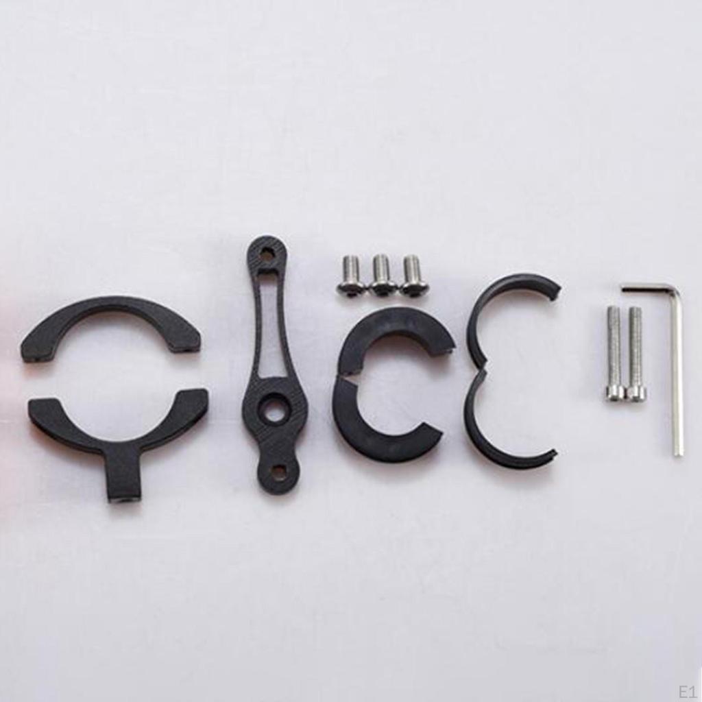 Bicycle Bottle Cage Adapter, Bike Holder, Handlebar Bracket Clamp for Road Bikes, Mountain