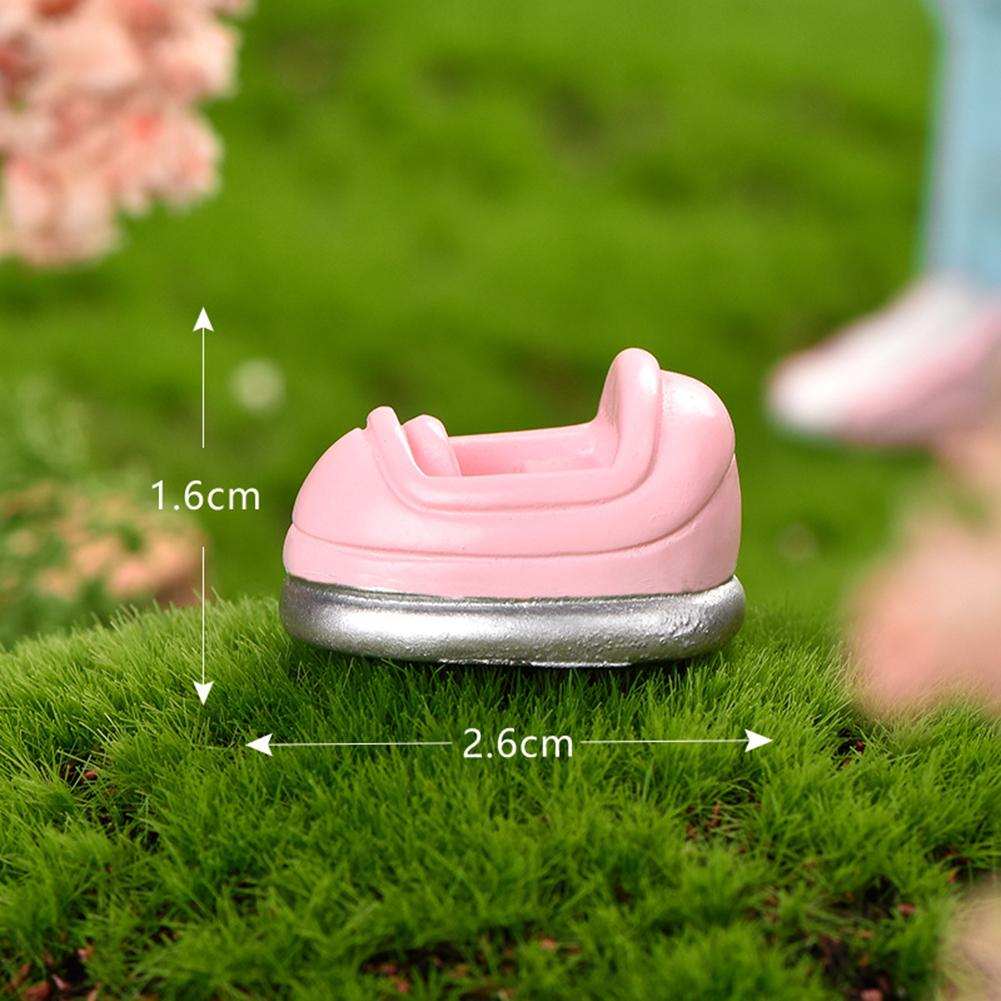 Colorful Resin Playground Ornaments Ferris Wheel Slide Trojan Shape Micro-landscape Gardening Diy Cake Decoration Accessories