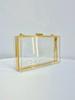 Transparent Acrylic Crossbody Chain Bag - Women's Evening Jelly Handbag