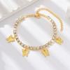 1PC Women's Fashion Trendy Butterfly Foot Chain Jewelry Accessories Suitable for Date, Party, Festival Gifts-6028