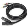 JORINDO микрофонный кабель двойной XLR-штекер на двойной RCA кабель-адаптер для HiFi стереосистемы или домашней системы