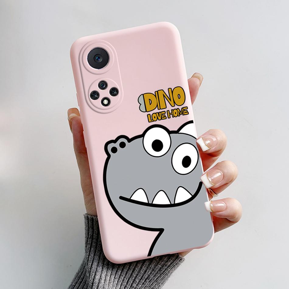 Funda For Honor 50 Capa Huawei Nova 9 Phone Case Soft Silicone Cute Cat Bear Cartoons Back Cover For Nova9 Honor50 Coque Bumper