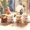 Cute Cute Bear Pendant Plush Toy Doll Cartoon School Bag Hanging Decoration Keychain Doll Doll