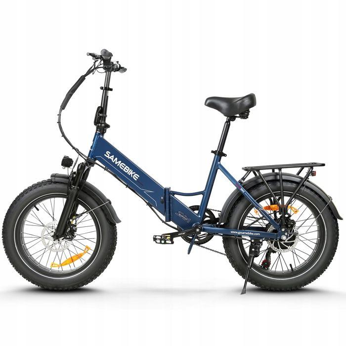 Vélo Électrique - SAMEBIKE - LOTDM200-II-FT-DB - 48V 13Ah - Autonomie 60-120 km - 20 pouces
