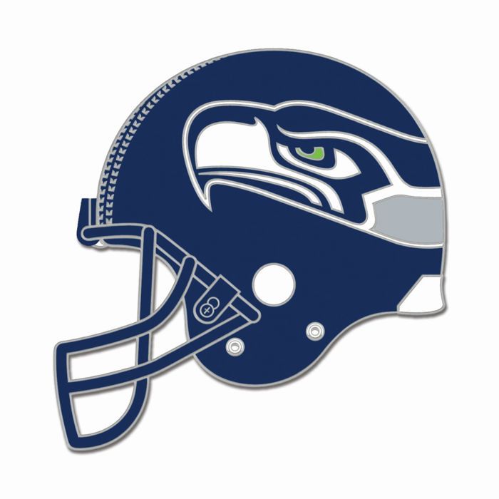 Pin's NFL - WINCRAFT - Seattle Seahawks - Émaillé - 3x2cm - Fermoir papillon