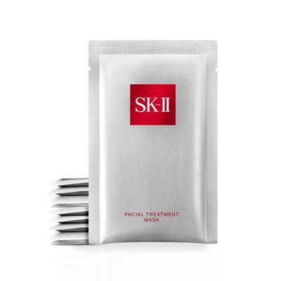 Официальный магазин SK-II Маска для лица Маска для ухода за кожей лица 10 листов Индивидуально упакованных Сыворотка 1 флакон сыворотки на лист Уход за порами Увлажнение Антивозрастной Подарок