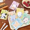 1 Piece Lovely Animal Sticky Notes Memo Pad Paper School Supplies Planner Stickers Stationery