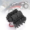 V8 1 10 RC Simulation Engine Cover Cooler Motor Fan Universal Accessory for Trx4 Scx10 scx10IIBlack