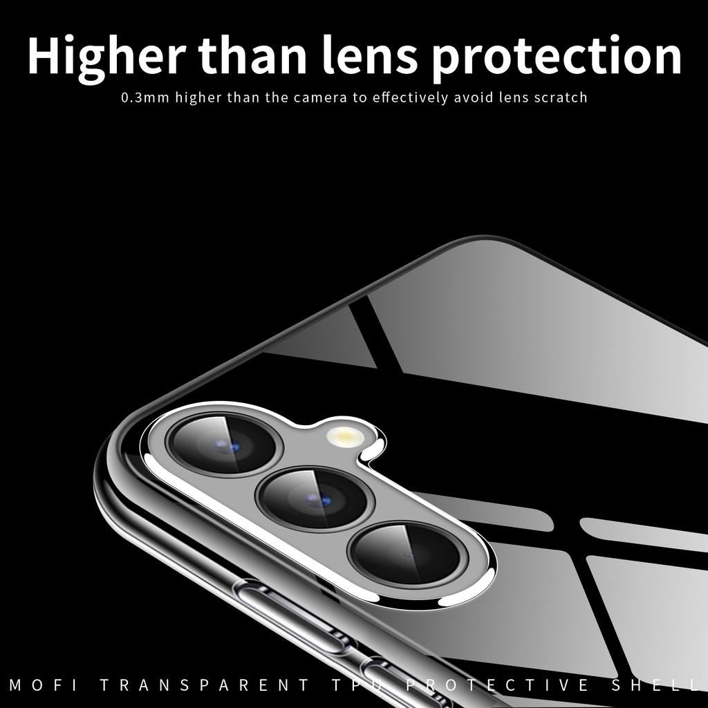 For Samsung Galaxy S26 Clear Phone Case MOFI Ultra-Thin TPU Phone Back Cover