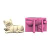Versatile Silicone Mould for Dog Flower Pots Easy Demoulding Cement Planter Accessory for Enthusiasts Household