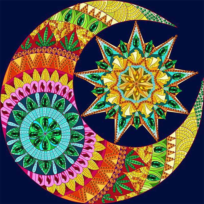 5D Abnormal Diamond Painting Set Kitten DIY Diamond Decorative Painting