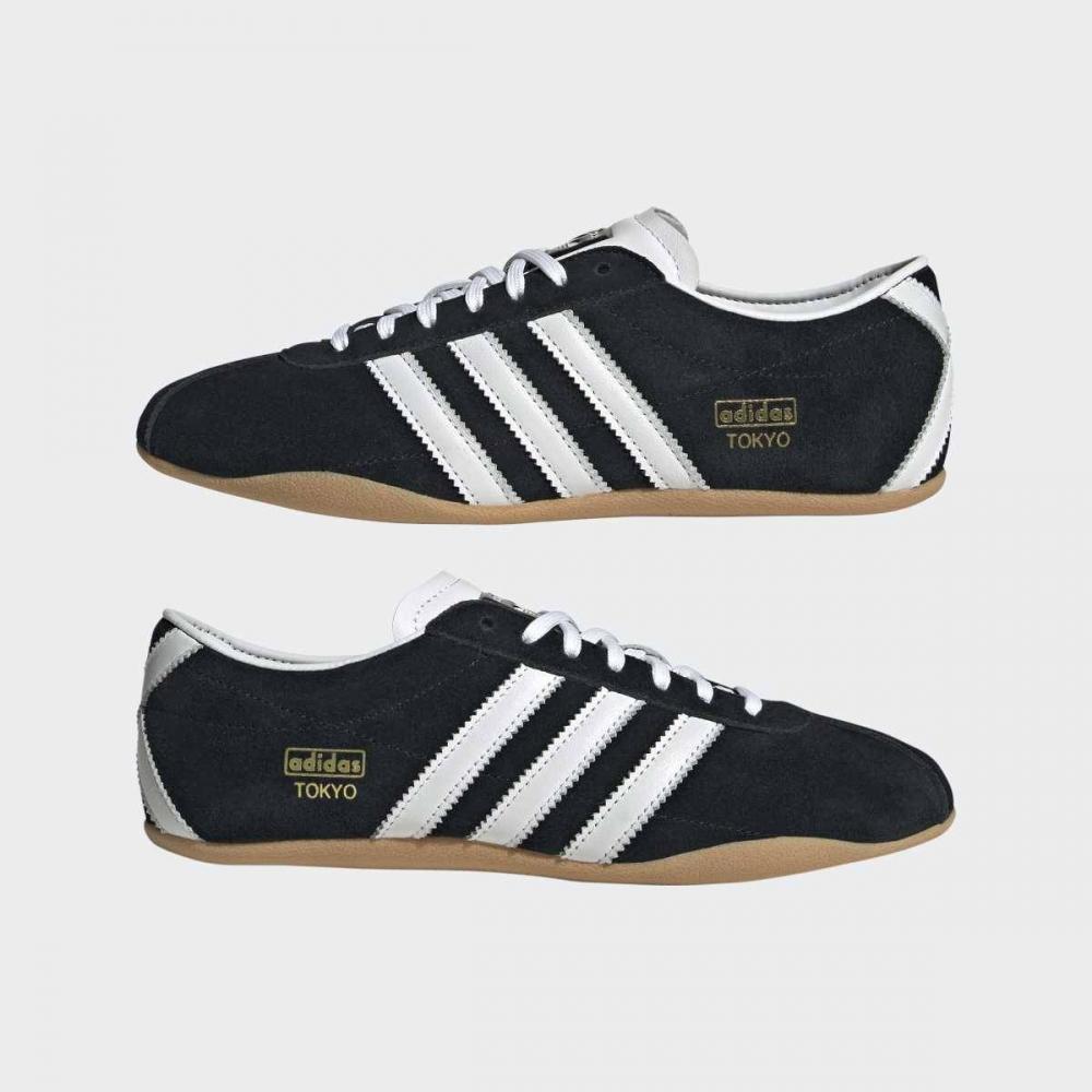 adidas Токио Повседневные Низкие Кроссовки Черные Ji0183